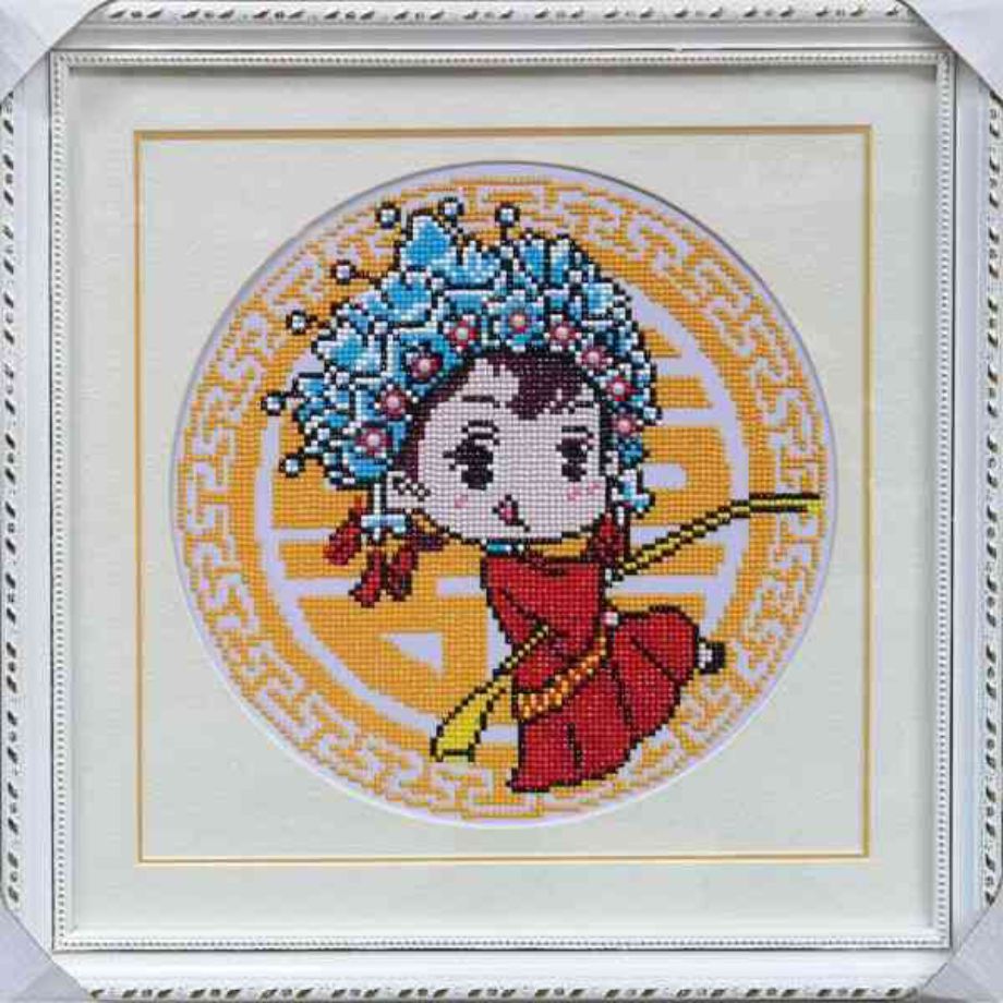 才子佳人装裱效果2