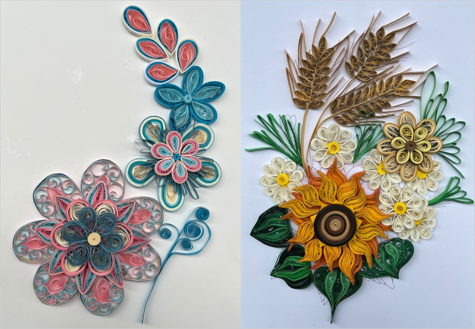 温馨之家牡丹花家字成品效果